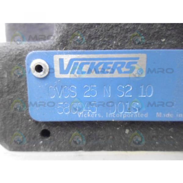 VICKERS CVCS25NS210 CONTROL VALVE Origin NO BOX #4 image