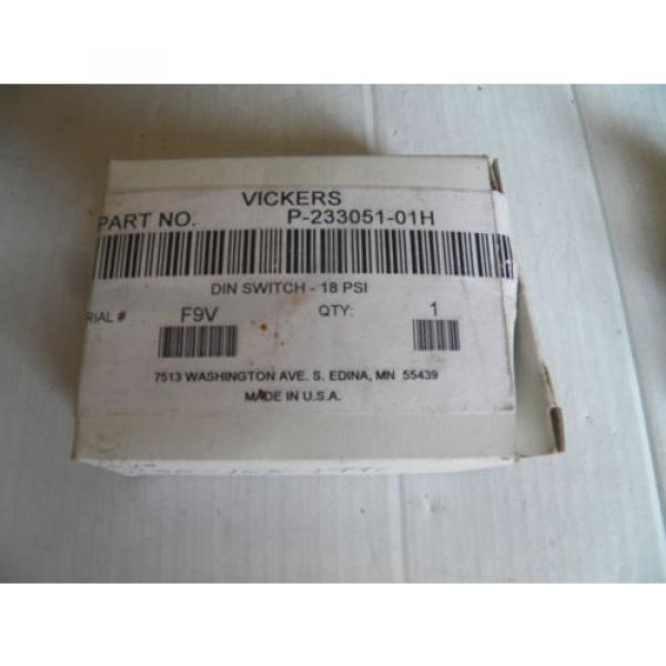 Origin VICKERS CONTROL VALVE P-233051-01 P23305101 P-233051-01H P23305101H 18 PSI #2 image