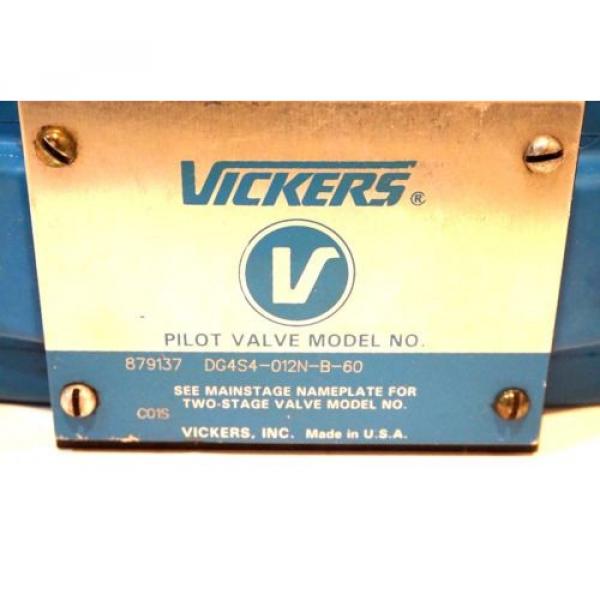 Origin VICKERS DG4S4-012N-B-60 PILOT VALVE 879137 DG4S4012NB60 #2 image