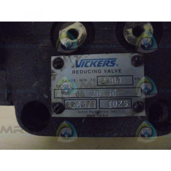 VICKERS  XG062B30  REDUCING VALVE  Origin NO BOX #1 image