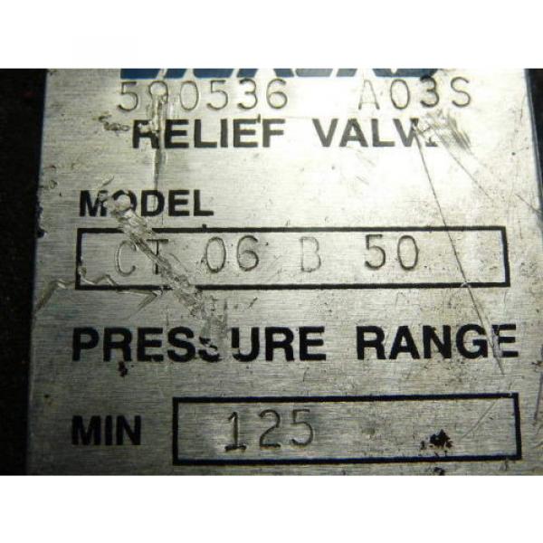 Vickers CT06B50 Relief Valve 125-1000 PSI 3/4 #5 image