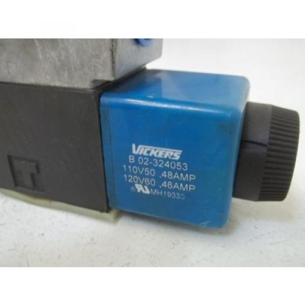 VICKERS DG4V-3S-6C-M-FW-B5-60-EN21 DIRECTIONAL VALVE USED #2 image