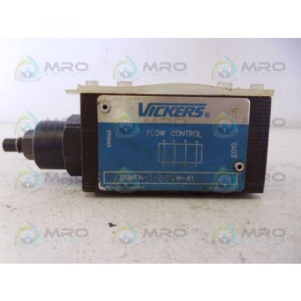 VICKERS DGMFN-3-Z-P2W-41 FLOW CONTROL VALVE Origin NO BOX #1 image