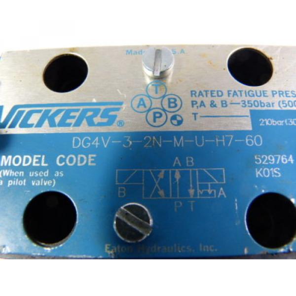 Vickers DG4V-3-2N-M-U-H7-60 Directional Control Solenoid Valve 24VDC  USED #4 image