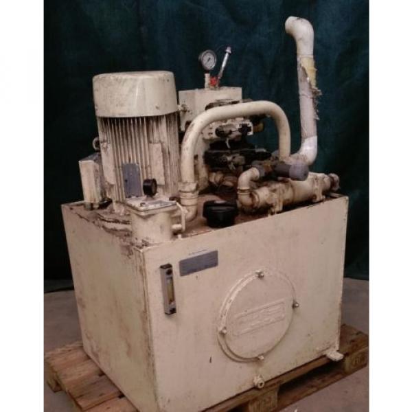 15hp Hydraulic pump tank control Breitenbach reservoir vickers VEM Hydrotechnik #1 image