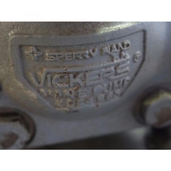 Hydraulic Press Vickers Vane Type Hydraulic Pump 4 Post Table 20x22 Travel 25 #8 image