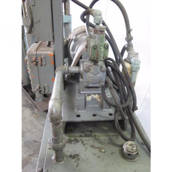 Hydraulic Press Vickers Vane Type Hydraulic Pump 4 Post Table 20x22 Travel 25 #9 image