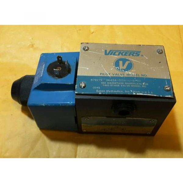 VICKERS  DG4S4-012A-U-B-60 HYDRAULIC SOLENOID VALVE #1 image