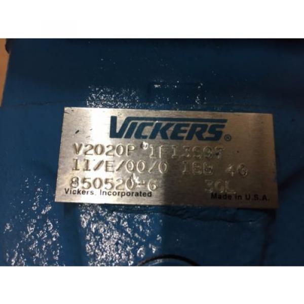 Vickers Hydraulic Pump V2020P 1F13S9T, 850520-6 #4 image