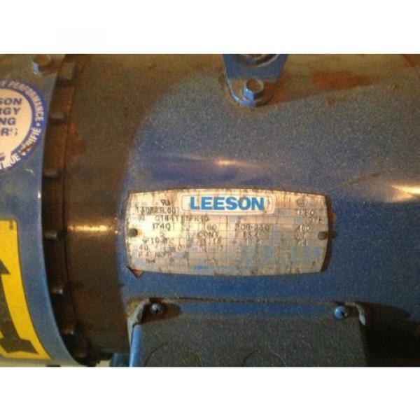 5hp vickers hydraulic power pack unit 3 phase leeson motor #7 image