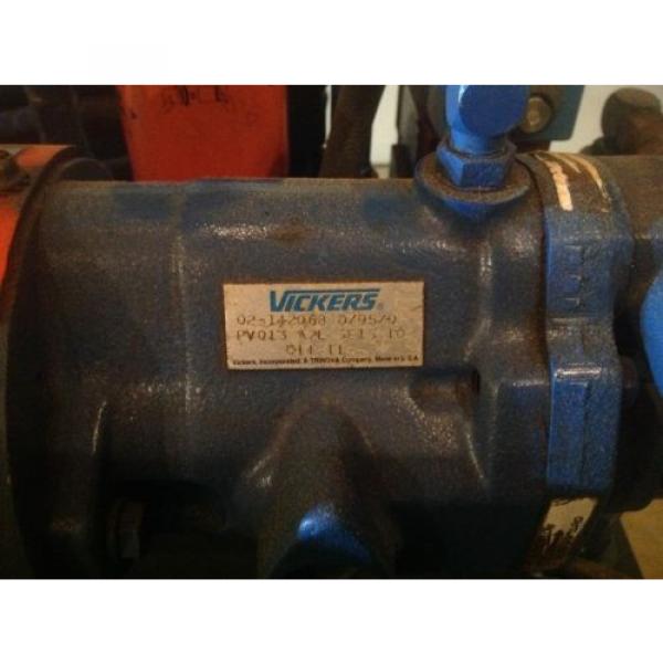 5hp vickers hydraulic power pack unit 3 phase leeson motor #8 image