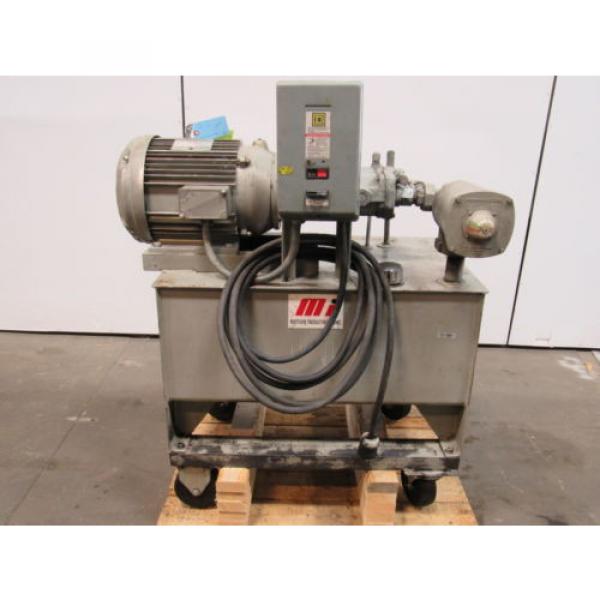 VICKERS PVB15RSY31CM11 Hydraulic Power Pump Unit 157GPM 2000PSI 42GalTank #1 image