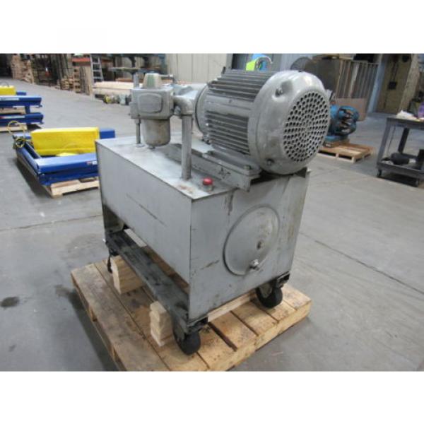 VICKERS PVB15RSY31CM11 Hydraulic Power Pump Unit 157GPM 2000PSI 42GalTank #4 image