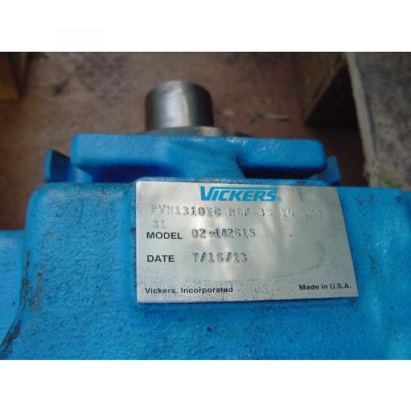 VICKERS PVH131QIC-RCF-3S-10-CM7 HYDRAULIC PUMP MODEL 02-142615 #2 image