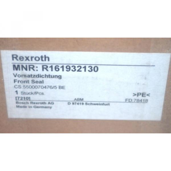 BOSCH REXROTH R161932130 LINEAR FRONT END SEAL KIT  NEU Origin OVP #1 image