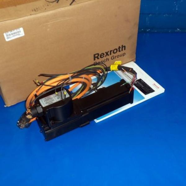 REXROTH 3-PHASE PERMANENT MAGNET MOTOR MKE037B-144-GP0-BUNN NIB #1 image