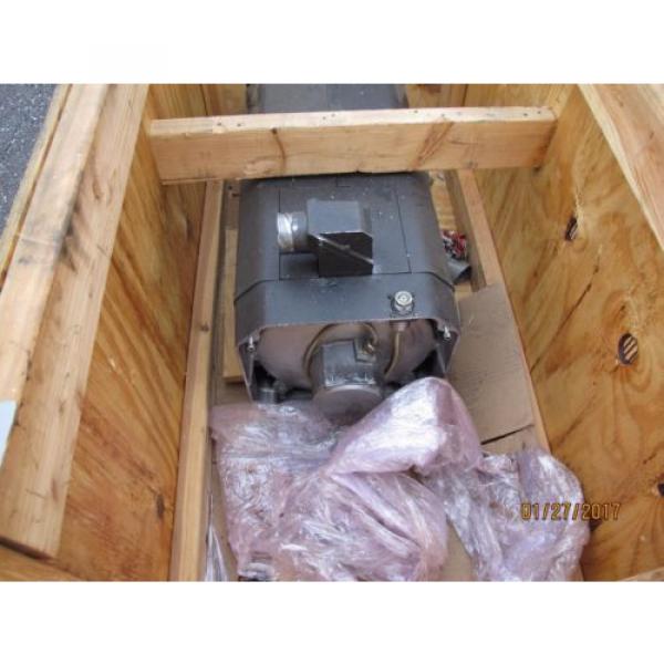 REXROTH 3PH 33/80kW INDUCTION MOTOR MAD160C-0150-SA-M2-BP0-35-V1 OHNE GEBER #6 image