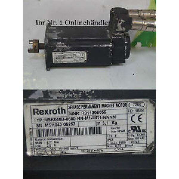 REXROTH MSK040B-0600-NN-M1-UG1-NNNN #1 image