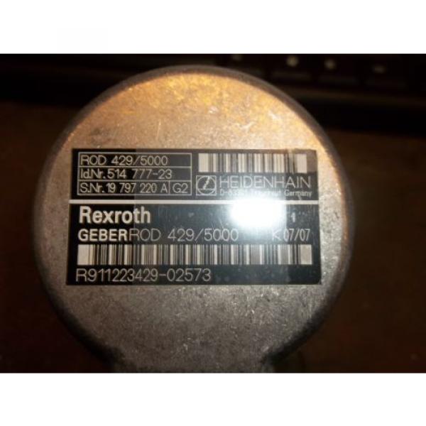 REXROTH ENCODER FEEDBACK GEBEROD 429/5000 R911223429-02573 HEIDENHAN WI511LVA5 #6 image