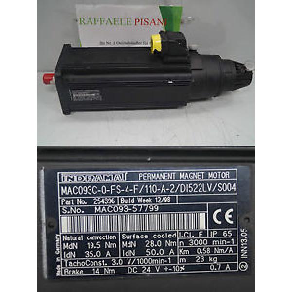 REXROTH INDRAMAT MAC093C-0-FS-4-F/110-A-2/DI522LV/S004 #1 image