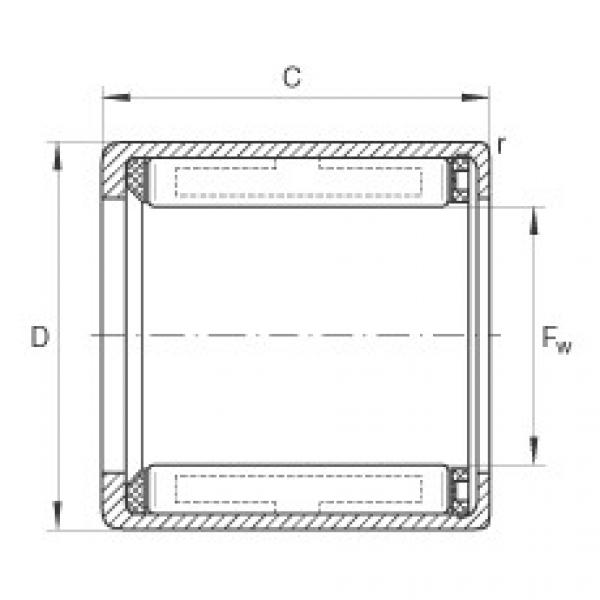 FAG Drawn cup roller clutches - HF0612 #1 image