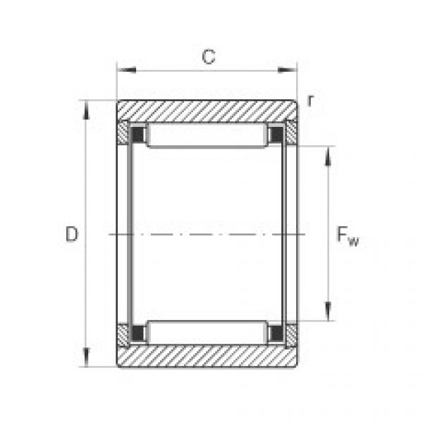 FAG Needle roller bearings - NK10/16-TV-XL #1 image