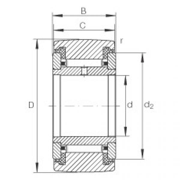 FAG Yoke type track rollers - NATR25-PP #1 image