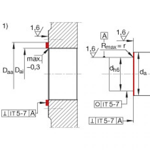 FAG Angular contact ball bearing units - ZKLR1547-2RS #3 image