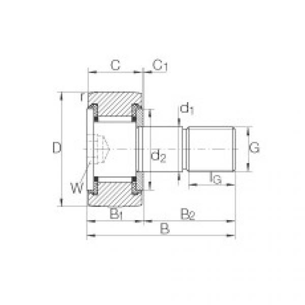 FAG Stud type track rollers - KR16-SK-PP #1 image