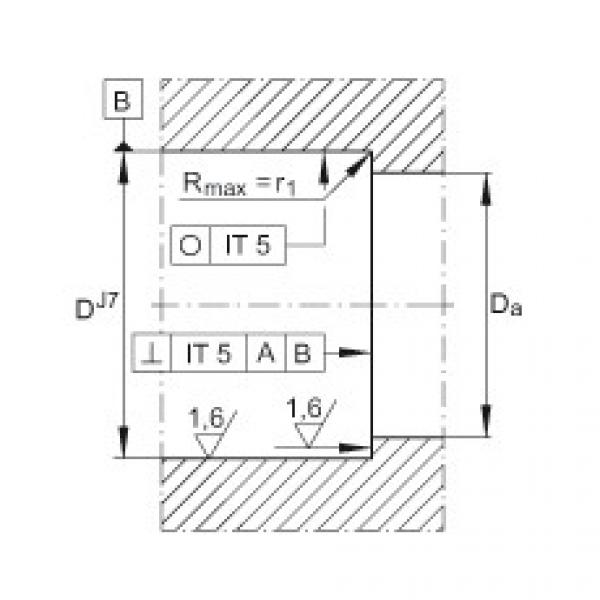 FAG Axial angular contact ball bearings - ZKLN1545-2RS-PE #2 image