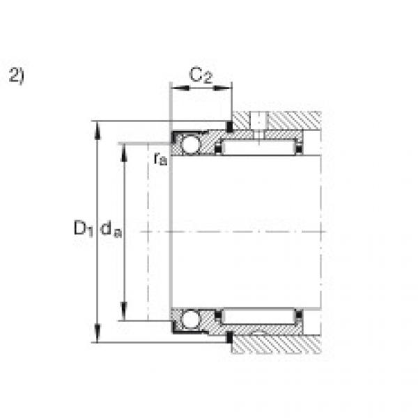 FAG Needle roller/axial ball bearings - NX15-Z-XL #2 image