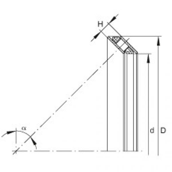 FAG Axial angular contact roller bearings - AXS100115 #1 image