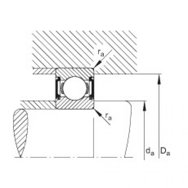 FAG Deep groove ball bearings - 6001-C-2BRS #2 image