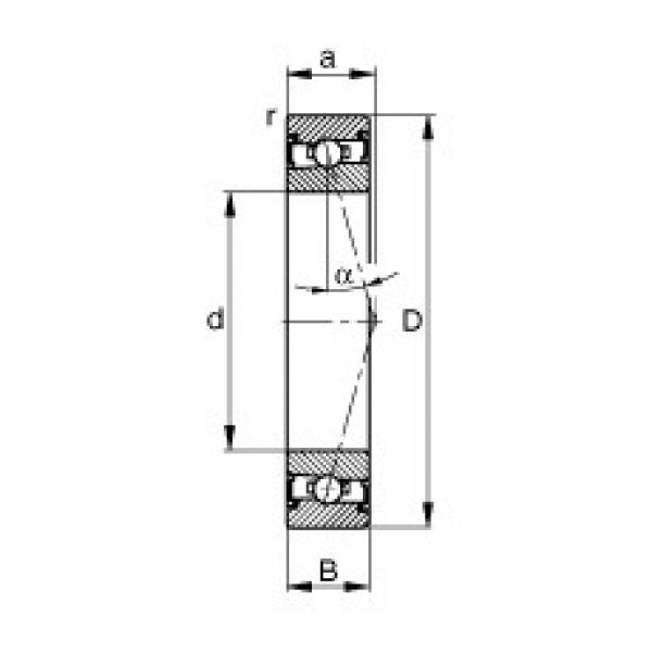 FAG Spindle bearings - HSS7019-C-T-P4S #1 image