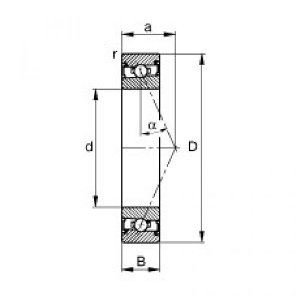 FAG Spindle bearings - HSS7001-E-T-P4S #1 image