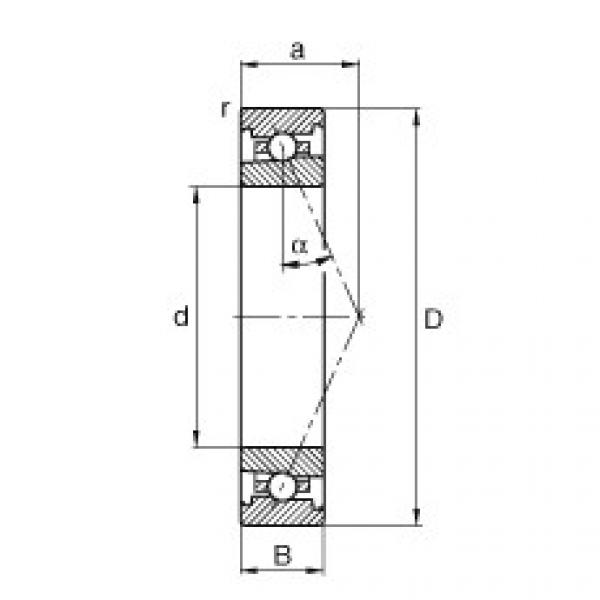 FAG Spindle bearings - HS7010-E-T-P4S #1 image