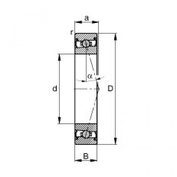 FAG Spindle bearings - HCS71900-C-T-P4S #1 image