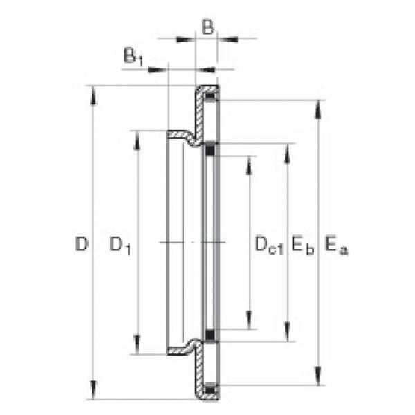 FAG Axial needle roller bearings - AXW12 #1 image