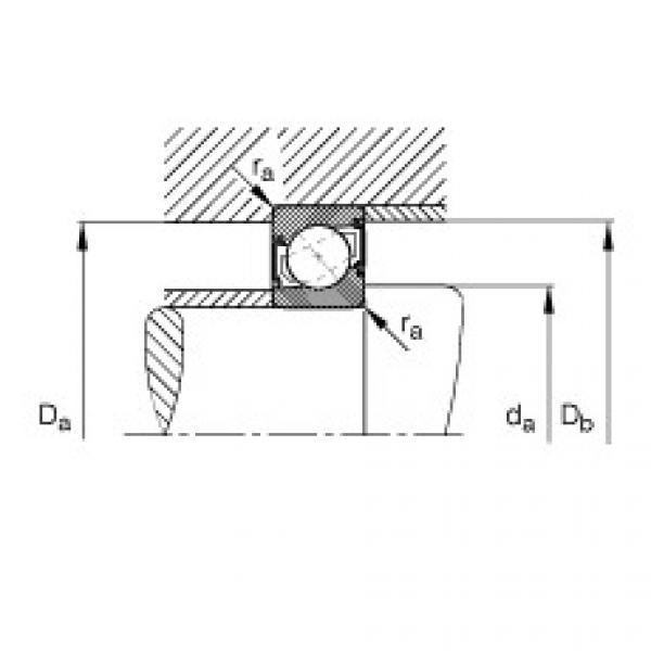 FAG Angular contact ball bearings - 7007-B-XL-2RS-TVP #2 image