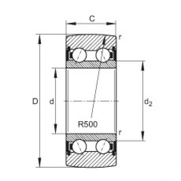 FAG Track rollers - LR5205-2HRS-TVH-XL #1 image