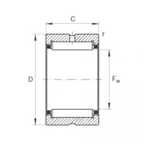 FAG Needle roller bearings - NK100/36-XL #1 image