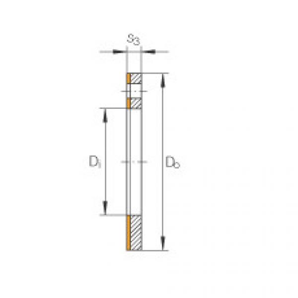 FAG Thrust washers - EGW22-E40-B #1 image