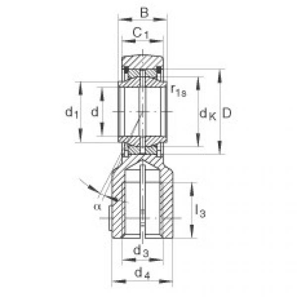 FAG Hydraulic rod ends - GIHNRK16-LO #1 image