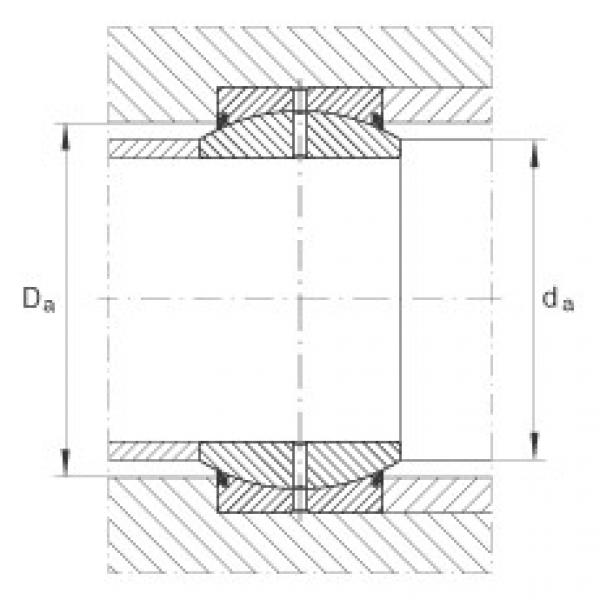 FAG Radial spherical plain bearings - GE100-DO-2RS #2 image