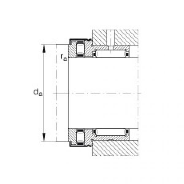 FAG Needle roller/axial cylindrical roller bearings - NKXR40-Z-XL #2 image