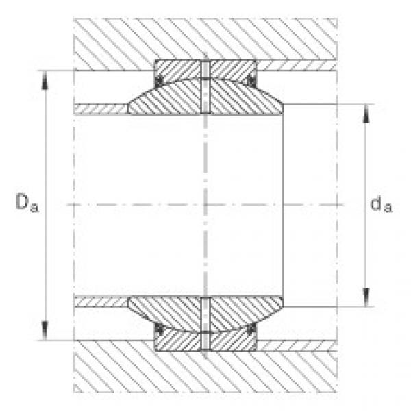 FAG Radial spherical plain bearings - GE15-FO-2RS #2 image