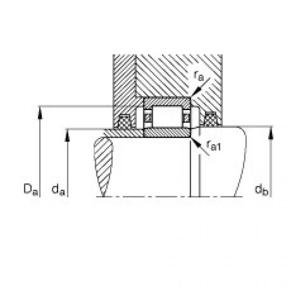 FAG Cylindrical roller bearings - NU1016-XL-M1 #3 image