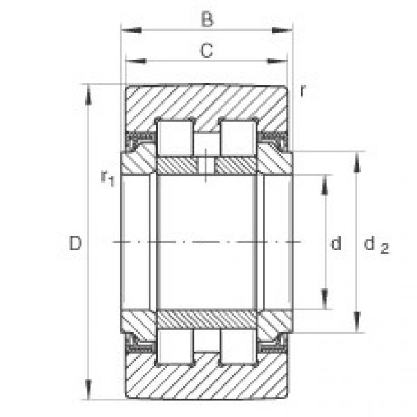 FAG Yoke type track rollers - PWTR15-2RS-XL #1 image