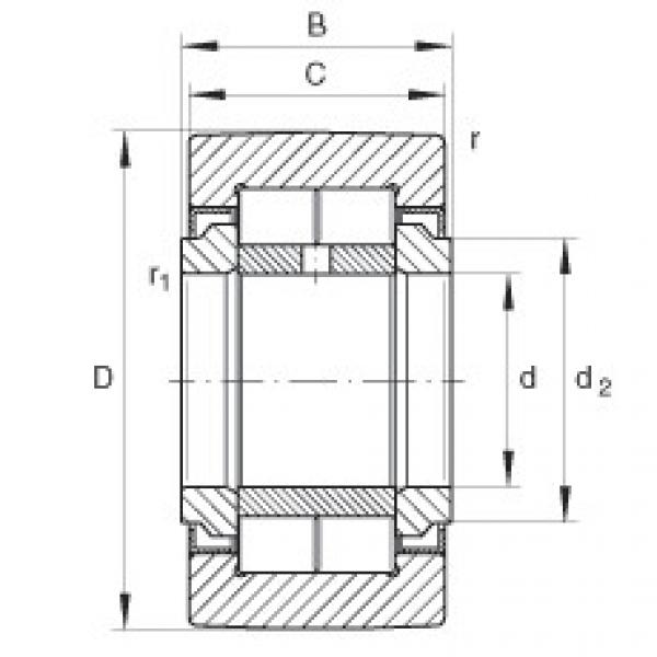 FAG Yoke type track rollers - NUTR1542 #1 image