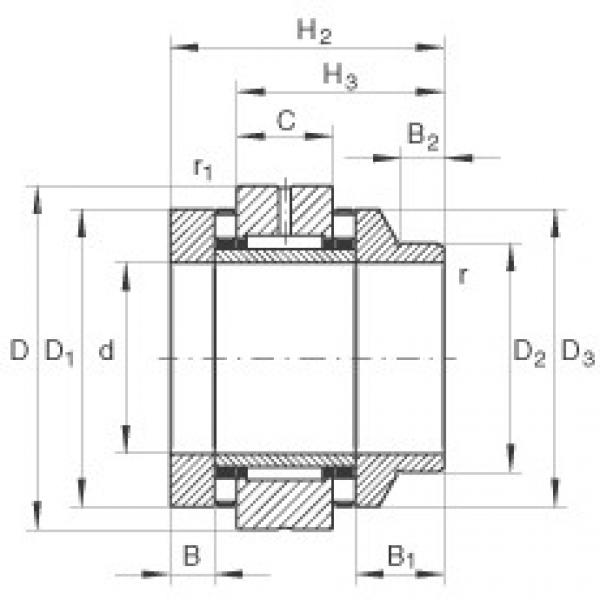 FAG Needle roller/axial cylindrical roller bearings - ZARN4090-L-TV #1 image